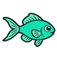 Illustration of a Green Chromis