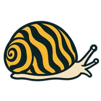 Illustration of a Nerite Snail