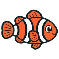 Illustration of a Percula Clownfish