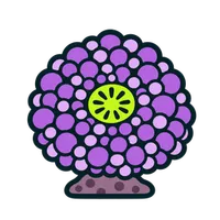 Illustration of a Ricordea Mushroom